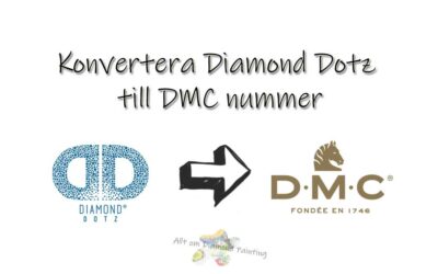 Diamond Dotz till DMC nummer